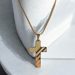 Cross Faith Men Necklace